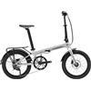 KABON Bici Pieghevole, Portatile 20 Bicicletta Pieghevole Carbonio con Telaio in Fibra di Carbonio e Cambio ALTUS SL-M2000 9 velocità Bicicletta Città leggera per Unisex-Adulto (Nero)