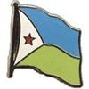 Digni Flaggenfritze Bandiere di Pin/spilla Gibuti placcato oro