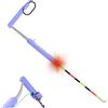 Fruusv Fishing Alarm - Angling Rod Indicator Device, Block Feature with Detail, Resin Frame Feature with Detail, Alarm Functional Styling, Outdoor Supplies for , LED Sensor Alert