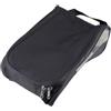 NIYANGLE Borsa Porta Scarpe da Viaggio in Poliestere Nero Protezione e Ventilazione, Leggera e Portatile per Uso Outdoor e Sport
