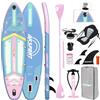 AKSPORT Tavola da Sup Gonfiabile 11' con Accessori Premium | Design Extra Largo 34 | Deck Antiscivolo | SUP per Adulti e Ragazzi di Tutti i Livelli