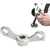 csncis Hollowtech - Estrattore pedivella per bicicletta, 2 attrezzi, 2 in 1, estrattore per pedivella, tappo antipolvere, strumento per smontaggio, regolazione della manovella della bicicletta, set di