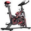 Clover fitness Tributo 3.0 cyclette | bicicletta interna | bici indoor silenziose con resistenza regolabile per casa nera