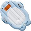 Generisch Pinna d'acqua per bambini, 100 cm x 70 cm, simpatica tavola da nuoto gonfiabile, tavola galleggiante per bambini, ragazze, adolescenti, estate, laghetto, mare, giardino e