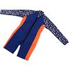 FILFEEL Muta da Sub con Manica in Neoprene da 2,5 Mm per Bambini - Blu e Costume da Sub, Unisex, per Divertimento (taglia 8)