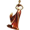 Pitycbo Modern Beauty Statue Portabottiglie per Vino Porta Centrotavola Home Decor, Rosso