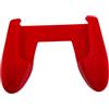 Generic Impugnatura portatile per ANBERNIC RG ROTATE,Maniglia di presa stampata in 3D Impugnatura di supporto per console di gioco design ergonomico (rosso traslucido)