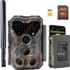 Meidase S970 Pro 4G LTE Fototrappola 48MP 1296P Con Streaming Live Visione