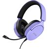 TRUST Trust GXT 489P FAYZO Cuffia cablata Head-band Gaming Nero, Viola