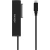 AISENS Adattatore per disco rigido da 2,5"/3,5" Aisens ASE-35C02B/ USB Tipo-C - SATA/ con alimentatore