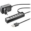 OEM Hub USB con alimentazione integrata - Più porte USB - Computer portatili e PC - Postazione di lavoro - Accessori