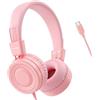 OEM Cuffie per bambini con cavo - Scuola - Viaggi - Volume sicuro - Cuffie per tablet e laptop