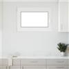 Vidaxl Finestra per Soffitta RISOR 90 x 70 cm PVC e Vetro Bianco