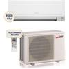 Mitsubishi Electric Condizionatore MONO split Inverter 9000 btu MUZ-DW25VF + MSZ-DW25VF Climatizzatore Fisso