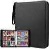 Euleryoo 50 Pagine 9 Tasche Album Carte per 900 Carte Raccoglitore Carte con Cerniera