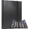 ECOSEAO Raccoglitore di Carte 360 Tasche Raccoglitore Cartes 20 Pagine Carte