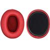 SINDERY Crusher - Cuscinetti auricolari di ricambio compatibili con cuffie over-ear wireless Bluetooth Skullcandy C/Hesh 3, colore nero (rosso)
