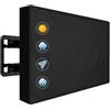Bonna Copertura per TV pieghevole per TV, 600D, antivento,impermeabile (28" - 32")