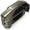 SYSTEM-S Ventilatore di raffreddamento USB per smartphone tablet da 4,0 a 6,7, colore nero