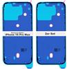 IS-TECK Set di 2 adesivi di ricambio per iPhone 14, 15, 16 Plus, Pro Max, per cover posteriore e custodia, impermeabili, per iPhone 16 Pro Max