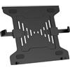 Wiltec Supporto laptop per braccio porta monitor, struttura solida in acciaio, ampiezza regolabile, fermi antiscivolo, ventilazione ottimale, porta notebook da collegare a sistema da scrivania