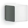 Steinel 079253, luce esterna L 830 C antracite, applique a LED, senza sensore, collegabile in rete tramite app Bluetooth, 9,1 W, bianco caldo