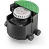 Claber Hydro-4 BT - Pozzetto Premontato a 4 Vie con Programmatore Smart Bluetooth® Integrato, Controllo fino a 4 Linee di Irrigazione