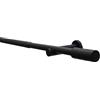 Gardinia Set Bastone per Tende, Incluso Materiale di Montaggio, Metallo, Nero Opaco, 120-210 cm