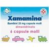 Dompé Xamamina Bambini 25 mg - Mal D'Auto, Aereo E Treno 6 Capsule Molli