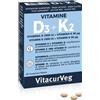 Pharmalife Research Vitamine D3+K2 60 Compresse - Integratore Per Il Benessere Delle Ossa