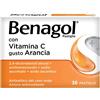 Cooper Benagol Con Vitamina C Gusto Arancia - Antisettico Del Cavo Orale 36 Pastiglie