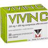 Menarini Vivin C 330 mg + 200 mg - Analgesico E Antipiretico 20 compresse effervescenti