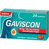 Cooper Gaviscon 250 mg + 133,5 mg Gusto Fragola - 24 Compresse Masticabili Per Contrastare Il Bruciore Di Stomaco