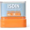 Isdin Crema Solare Viso 50 SPF Fotoprotector Invisible Stick Protezione Alta 10 gr