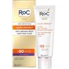 ROC Crema Solare Viso 50+ SPF Fluido Anti-Macchie Uniformante Soleil Protect Protezione Molto Alta 50 ml