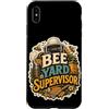 Jimbeels Custodia per iPhone XS Max Bee Yard Supervisor umorismo apicoltore