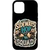 Jimbeels Custodia per iPhone 12/12 Pro Sideways Hop Squad umorismo furetto zoomies