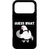 Funny Peace Dove Pigeon Birthday Holiday Custodia per iPhone 17 Pro Max Guess What Lonesome White Colomba Piccione Uccello Uomini Donne Bambini