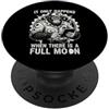 Sayings A Mechanic Hate To Hear From Cus Succede solo quando c'è una luna piena riparazione auto ragazzi PopSockets PopGrip Adesivo