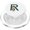Timowo Studio Giraffa Diploma Lettera R Alfabeto Animale PopSockets PopGrip per MagSafe
