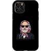 Vintage Retro Knitting Cute Lover Women Custodia per iPhone 11 Pro Filato quadrato per uncinetto Charles Darwin Evolution Theory Granny