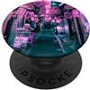 Japanese Vaporwave 80's 90's Aesthetic C vaporwave streetwear vintage giapponese estetico lofi PopSockets PopGrip Adesivo