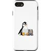 Timowo Studio Custodia per iPhone SE (2020) / 7/8 Pinguino Con Uva Illustrazione