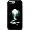Bagno Nella Foresta Escursioni Lente Nat Custodia per iPhone 7 Plus/8 Plus Nature Reset Trekking Lento Natura Calma