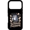 Physics Owl Coffee Nerd Science Humor Custodia per iPhone 17 Pro Teoricamente funzionante Gufo Fisica Caffè Umorismo