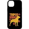 Cani da soma canini resistenti Custodia per iPhone 14 Plus Tripod Squad Dog Three Legs Resilience Support -