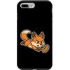 rugby fox dive quick rugby oval ball scr Custodia per iPhone 7 Plus/8 Plus Cartone animato Rugby Fox Dive