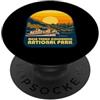 National Park Explorer Designs Mesa Verde Colorado Parco Nazionale Retro Tramonto PopSockets PopGrip Adesivo