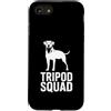 Cani da soma canini resistenti Custodia per iPhone SE (2020) / 7/8 Tripod Squad Supporto per la resilienza a tre zampe del cane