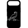 Jimbeels Custodia per iPhone Air Falco Pescatore arte lineare Ornitologo